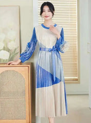 Japanese Plissé 3D Ruffle Dress