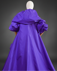 Couture Taffeta Formal Coat