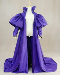 Floor-Length Opera Coat Gown
