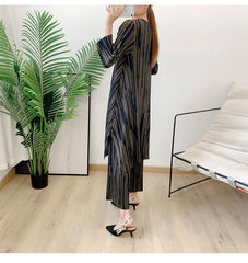 Women's 2 Piece Elegant Oversized Pleated Set