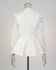 Couture Lace Skirt Set