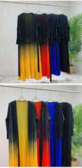 Plissé Ombre Lightweight Coat