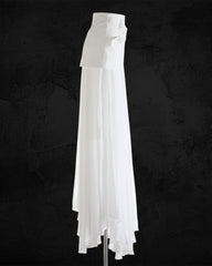 Luxury Buckle Tulle Long Skirt