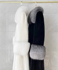 Luxury Plush Faux Fur Coat