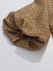 Luxury Tweed Peplum Jacket