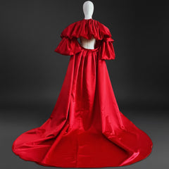 Luxury Taffeta Formal Coat
