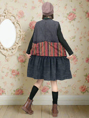 Luxury Boho Cotton &  Linen Dress