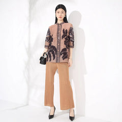 Luxe Pleated Cardigan & Pant Set