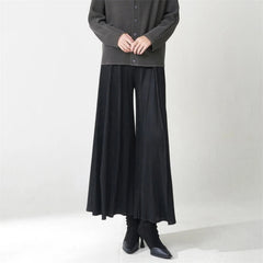 Luxury Pleated Wide Leg Pants