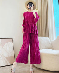 Luxury Palazzo Pants & Blouse