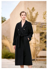 Luxury Cashmere Wool Long Coat