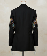 Luxury Sequin & Beaded Blazer