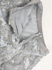 Luxury Sequin Embellished Skirt