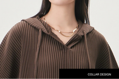 Luxury Casual Travel Pleated Set