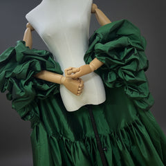 Luxury Formal Taffeta Overcoat