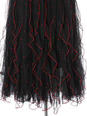 Couture Polka Dot Tulle Skirt