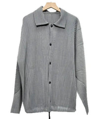 Luxury Plissé Pleated Jacket
