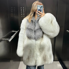 Genuine Fox Fur Coat