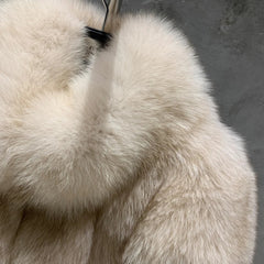 Women's Genuine Fox Fur Coat