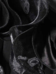 Luxury Ruffled Sleeve Blazer
