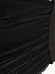 Luxury Buckle Tulle Long Skirt