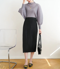 Luxury Japanese Pleated Blouse