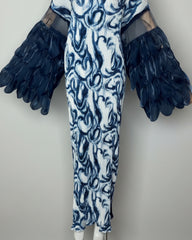 Luxury Plissé Special Occasion Dress
