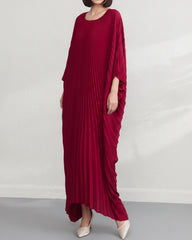 Luxury Pleated Kaftan Dress