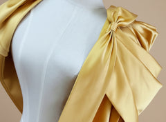 Couture Floor-Length Cape