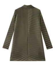 Women’s Plissé Shawl Coat