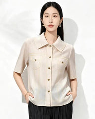 Premium Pleated Top Shirt