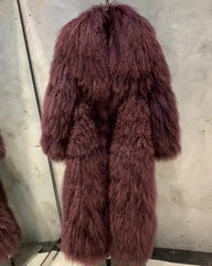Custom-Made Lamb Fur Coat