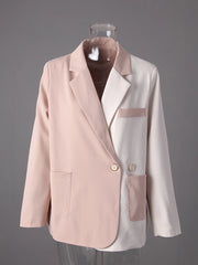 Pink Luxury Boyfriend Blazer
