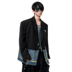 Men's Hybrid Relaxed Denim Blazer