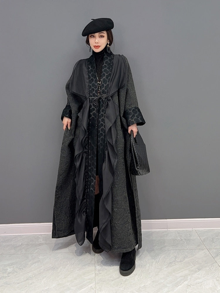 Emma Luxe Oversized Wool Blend Coat