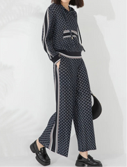 Luxury Pleated Hoodie Set