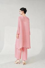 Plissé Japanese Pearl 2-Piece Set