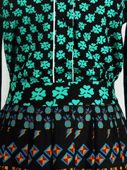 Women's 2 Piece Vibrant Tropics Top & Skirt Set