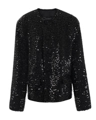Luxury Oversized Sequin Blazer