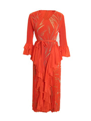 Luxury Pleats Formal Dress
