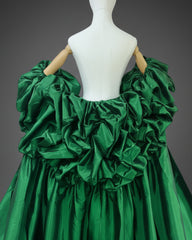 Luxury Formal Taffeta Overcoat