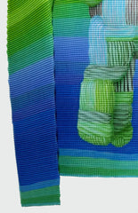 Modern Pleated Knit Top