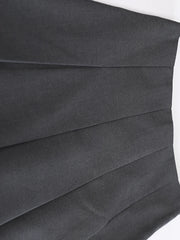 Luxury Crystal High-Waist Skirt