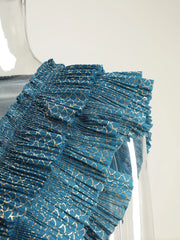 Truly Pleated Sleeveless Top & Skirt