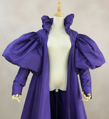 Floor-Length Opera Coat Gown
