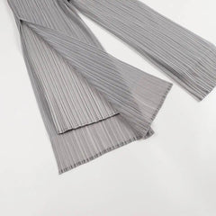 Elegant Lightweight Plisse Pants