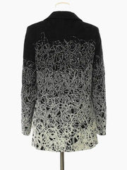 Women's Elegant Swirl Blazer