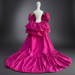 Luxury Taffeta Opera Coat