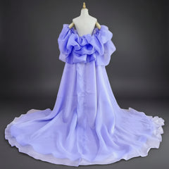 Couture Organza Evening Coat