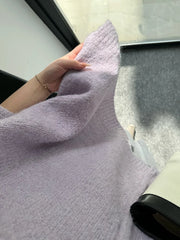 Luxury Knitted Poncho Sweater